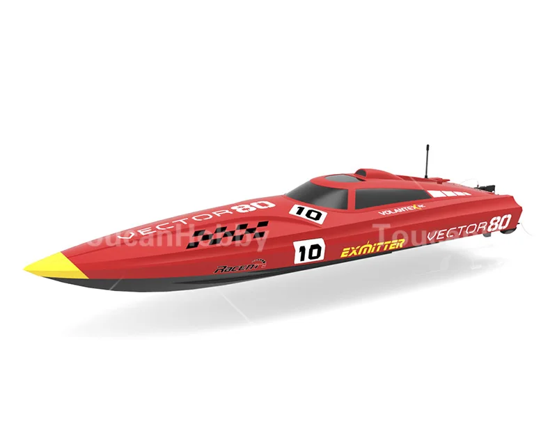 

Volantex Vector 80 PNP RC Racing Boat Model W/ Motor Servo 50A ESC W/O Battery TH02978