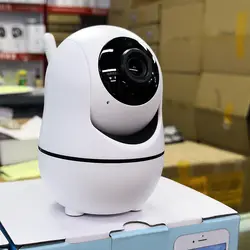 MAX 32 ГБ Поддержка 720 P ONVIF Мини Беспроводной WI-FI IP Камера телеметрией 360 Вращающийся PTZ Камера