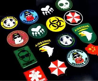 

Blackwater Swat TAD Bear Umbrella SWAT Skull Tactical Patch 3D Rubber Morale Brassard PVC Armband Shoulder Emblem Combat Badge