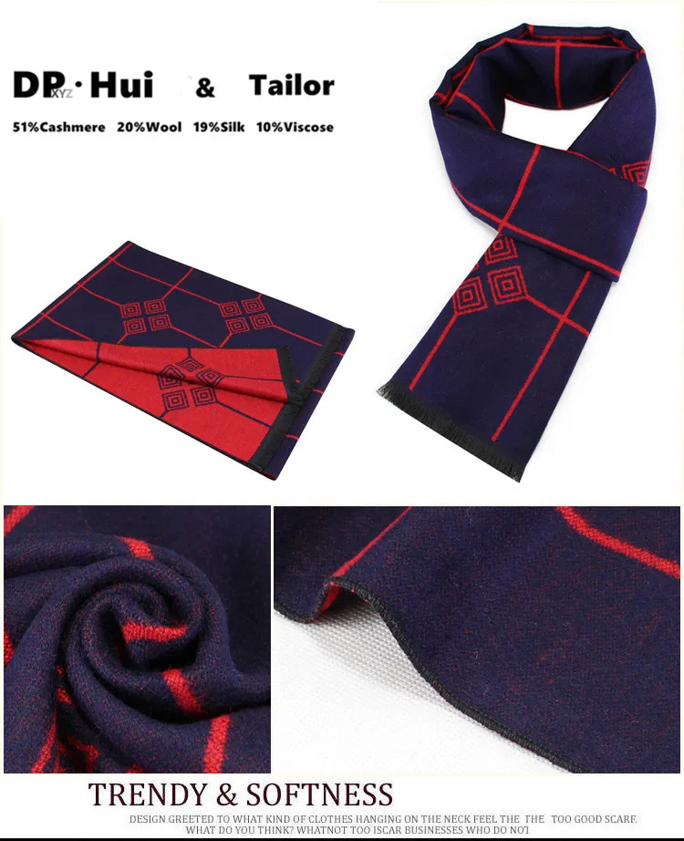 Модные Дизайнерские повседневные шарфы, зимние женские и мужские кашемировые шарфы, роскошные брендовые высококачественные теплые шарфы для мужчин