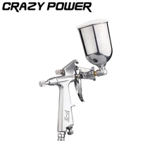 CRAZY POWER Professional Magic Spray Gun Sprayer Airbrush Atomizer Alloy Painting Pneumatic Tool With Hopper For