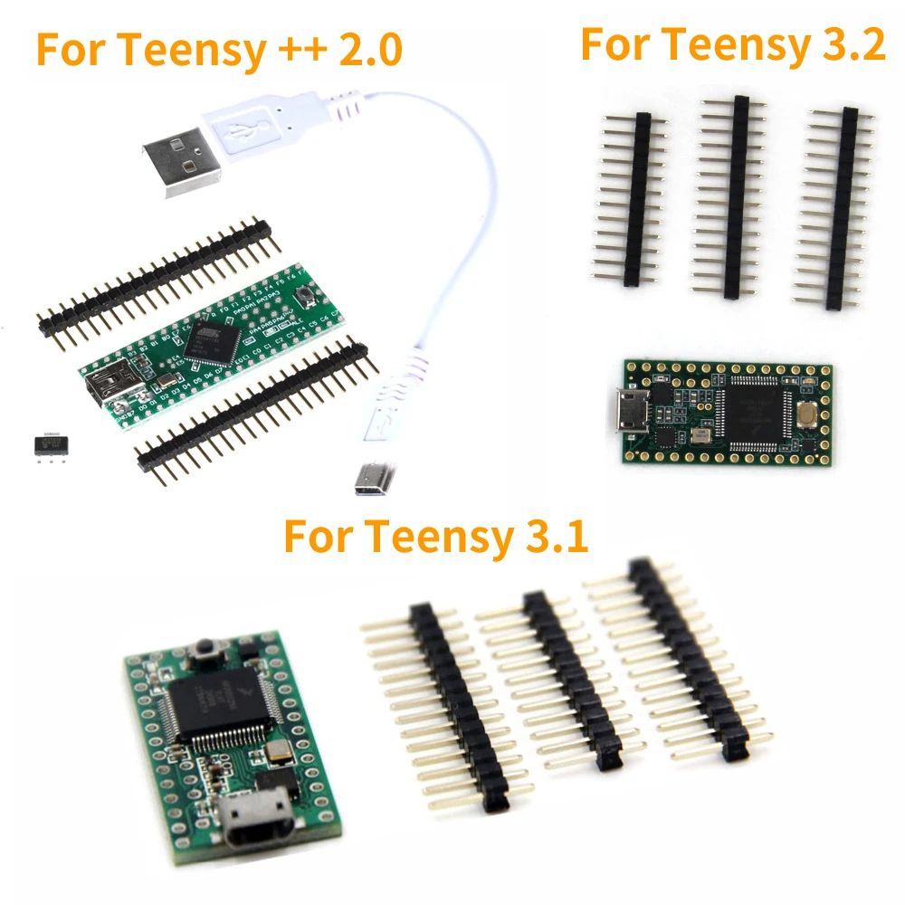 

2PCS/LOT Teensy 3.1 3.2 2.0 plus USB AVR USB Development Board teensy3.1 experimental board module for PS3