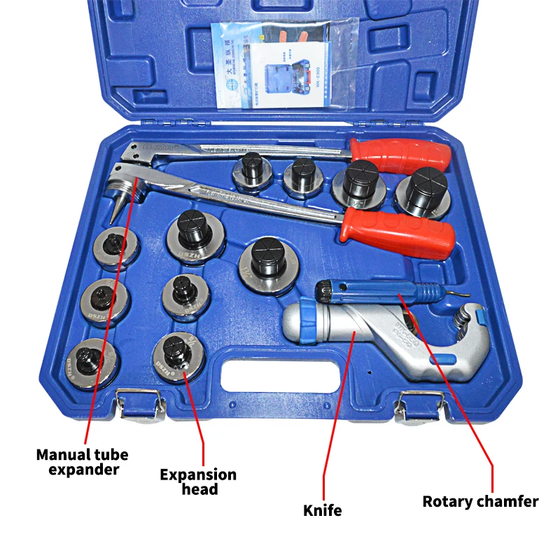 Рычаг типа ручной расширитель CT-100AL медная трубка труба расширитель набор инструментов ручной кондиционер медная трубка Расширение 1 шт