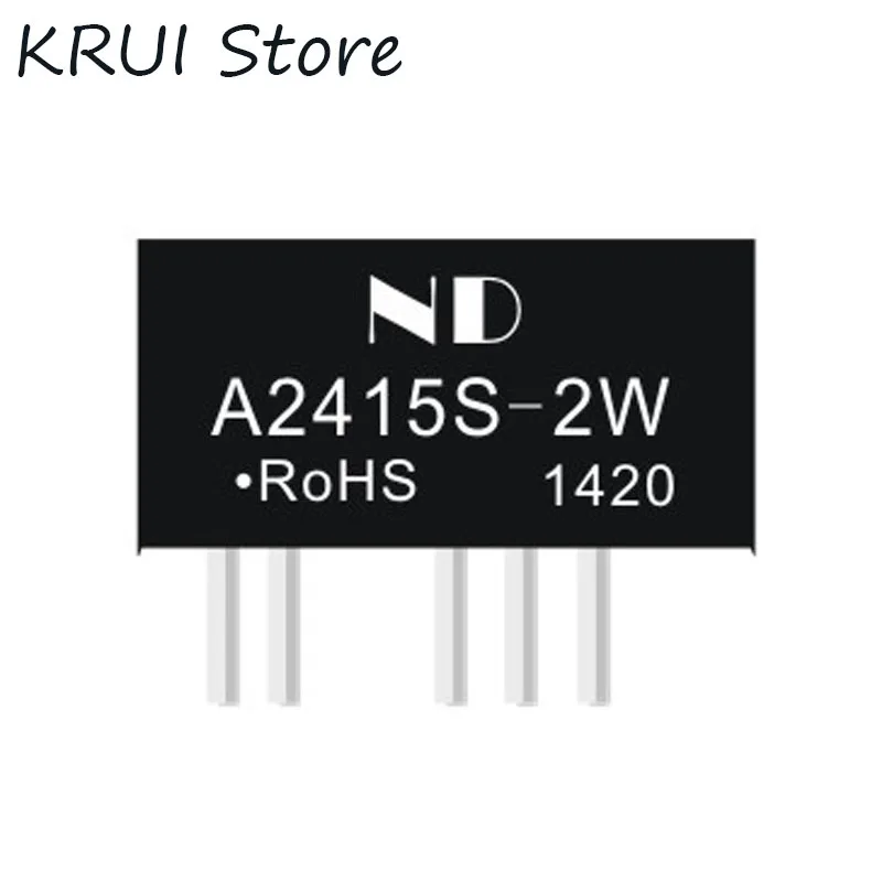 

dcdc step down power module 24v to dual output 15v isolated dc dc converter switching power supply A2415S-2W