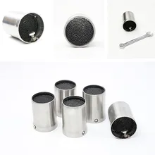 Универсальный 48 мм передний конец дБ убийца катализатор для мотоцикла глушитель Регулируемый глушитель Eliminator MF016