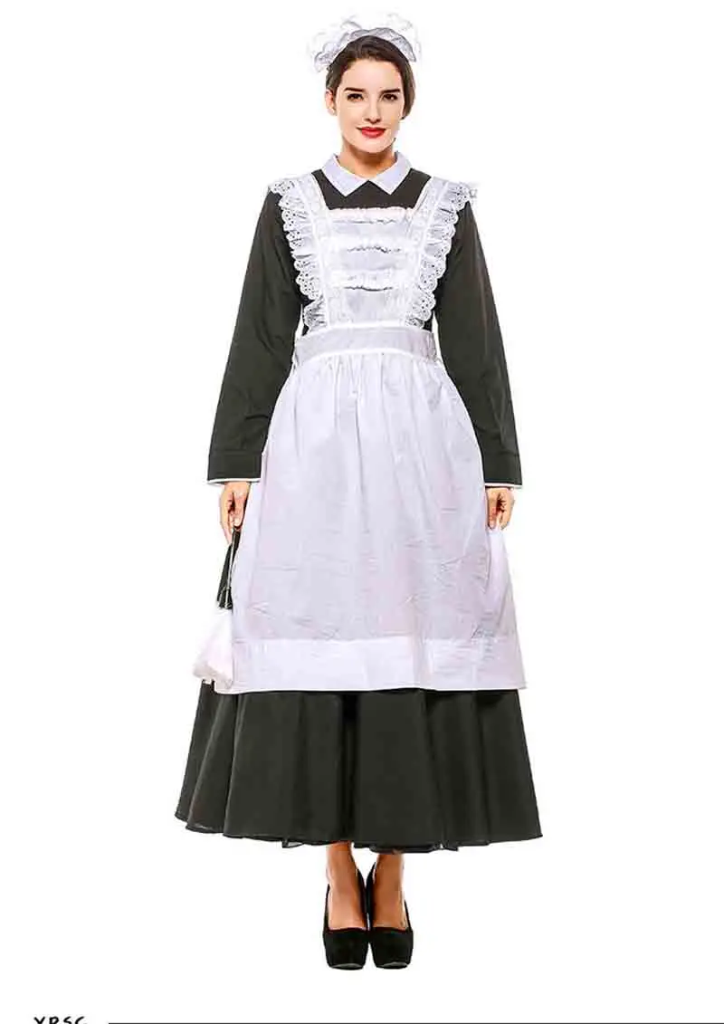 Mens sexy sissy maid fancy cosplay costume outfit turn