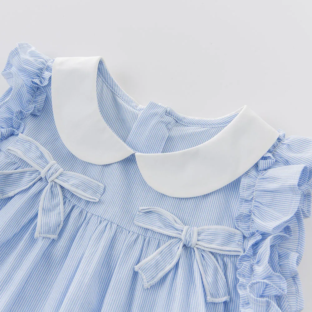 DB5057 davebella summer girls fancy dress princess baby girls boutique clothes girls cute dress smocked baby dresses