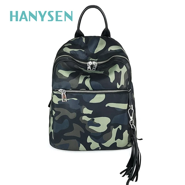 Mujeres Femenina 2017 La Pequeñas Mochilas Moda Camuflaje de de qFx6pn8