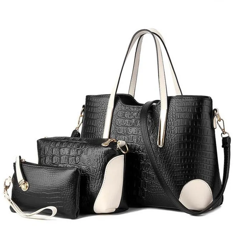 Big Bags Female Winter Fashion Women s font b Handbag b font Picture Package Piece font