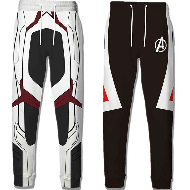 Movie Avengers Endgame Quantum Realm 3D Print Casual Pants Cosplay Costumes Trousers