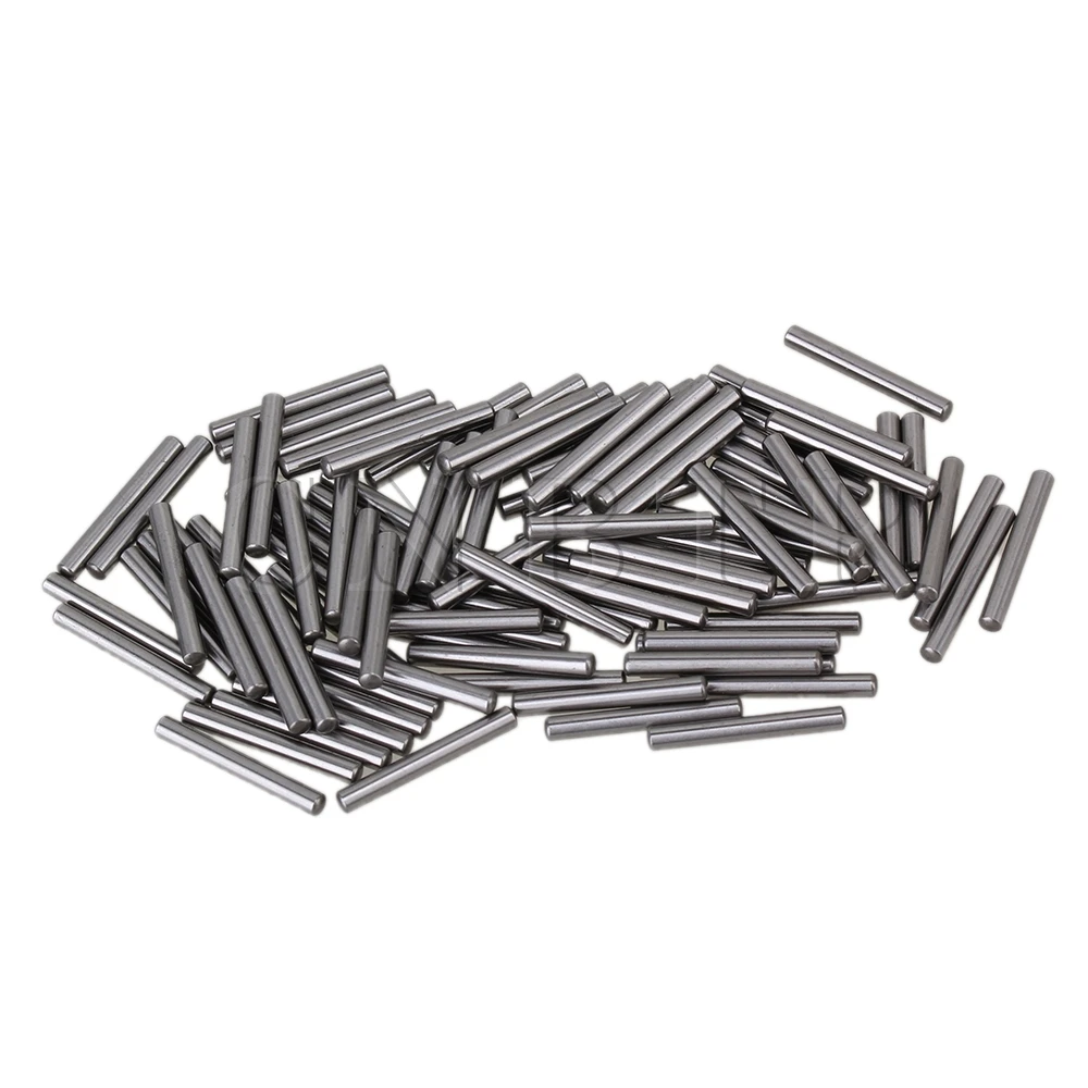 

CNBTR 100pcs 2 x 15.8mm Steel Cylinder Straight Dowel Pins Fasten Elements