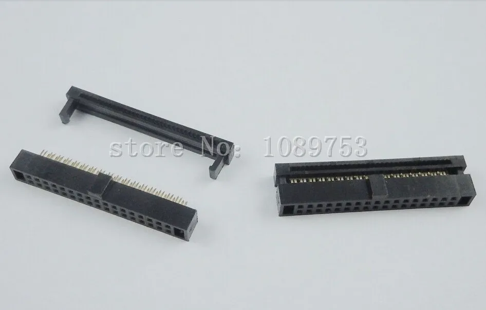 

10Pcs 1.27mm Pitch 2x17 Pin 34 Pin IDC FC Female Header Cable Socket Connector