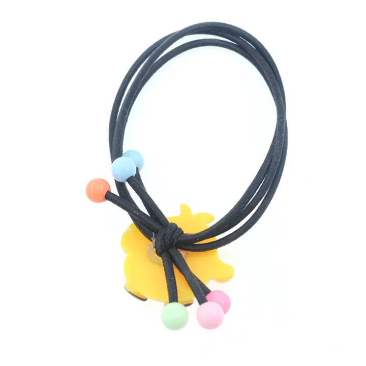 5 10pcslot Kids Elastic Hair Bands Hair Accessories For Women Headband Soft Fabric Girls Flower Hairband Children Rubber Band 30