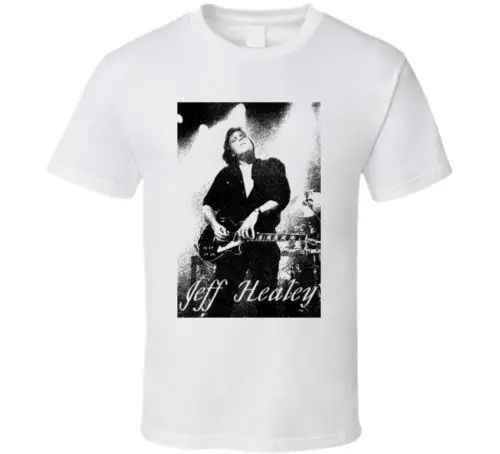 Jeff Healey RIP rock legend guitar T Shirt-in T-Shirts
