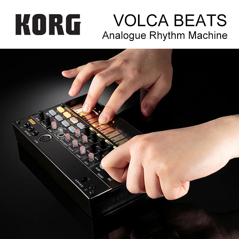 Korg Volca Beats аналоговый ритм-машина в стиле Electribe секвенсор Peerless Beats генерируется твердыми аналоговыми звуками барабана