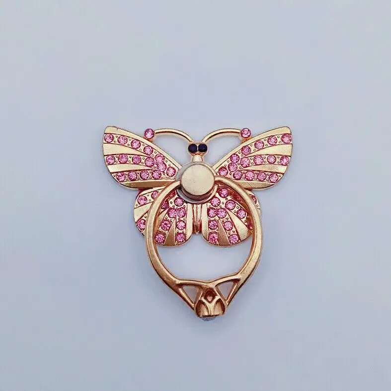 Diamond butterfly Finger Ring Mobile Phone Smartphone Car Mount Bracket Stand Holder For iPhone Samsung Smart Phone ring Diamond butterfly Finger Ring Mobile Phone Smartphone Car Mount Bracket Stand Holder For iPhone Samsung Smart Phone ring