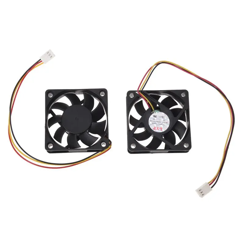 60 мм 6 см DC 12V 3 Pin чехол для компьютера кулер процессора охлаждающий вентилятор