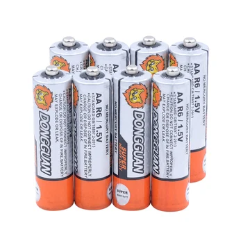 

8pcs Dry Battery 1.5v Aa Zinc Carbon Battery Um3 Lr6 Dry Batteries For Toy Remote Control Led Flashlight, Headlamp, Camera
