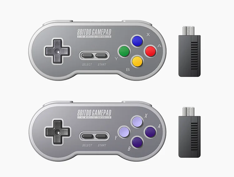 8Bitdo SF30/SN30 2.4 wireless connection classic game console Gamepad USB data line mode support Windows Android etc joystick |