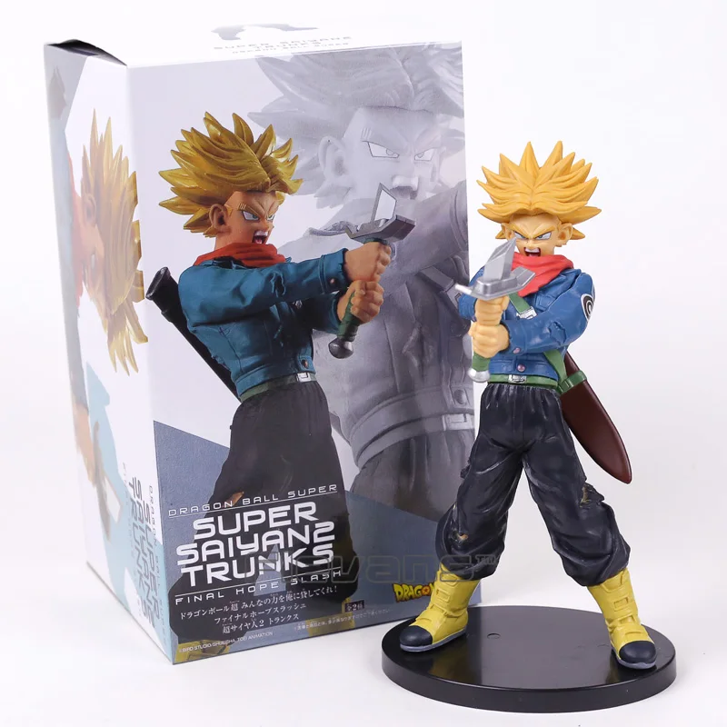 

Dragon Ball Z DBZ Super Saiyan SSJ Trunks Final Hope Slash PVC Figure Collectible Model Toy 20cm