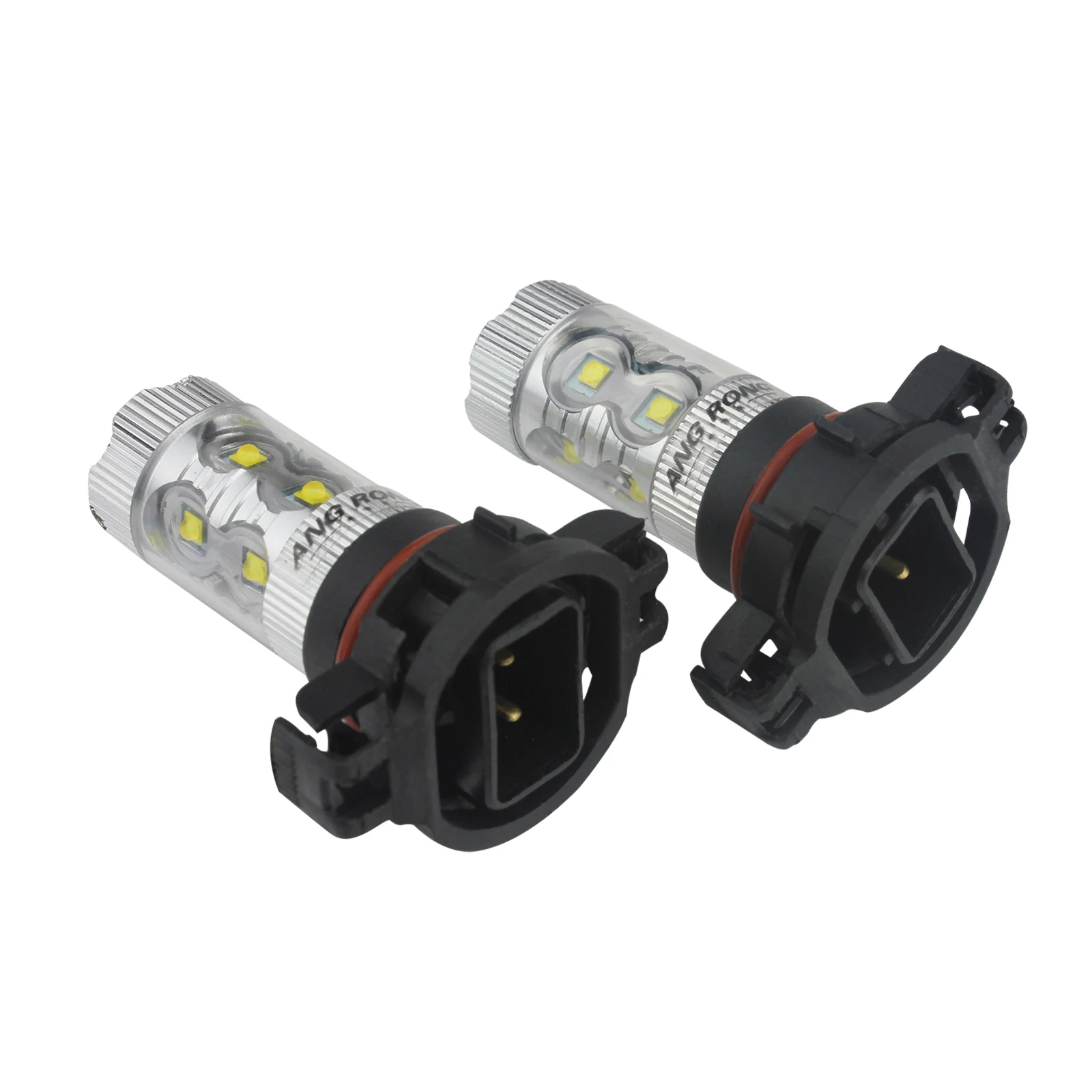 ANGRONG 2x PS19W H16 5202 9009 PS24W LED 50W Дневные ходовые огни лампа ксенон белый|Сигнальная