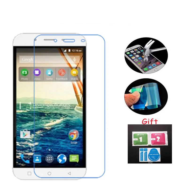 

3X For Micromax Doodle 4 Q391 Glass Screen Protector Soft Nano Tempered Explosion proof Clear Film Protective Guard Cover