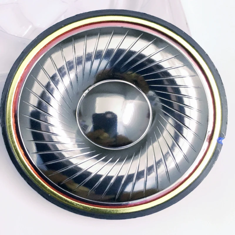 

50MM 300 ohm HiFi Beryllium Plated Headphone Speaker Driver unit 15.5x3 N48 Magnetic Tuning Loudspeakers DIY 2pcs