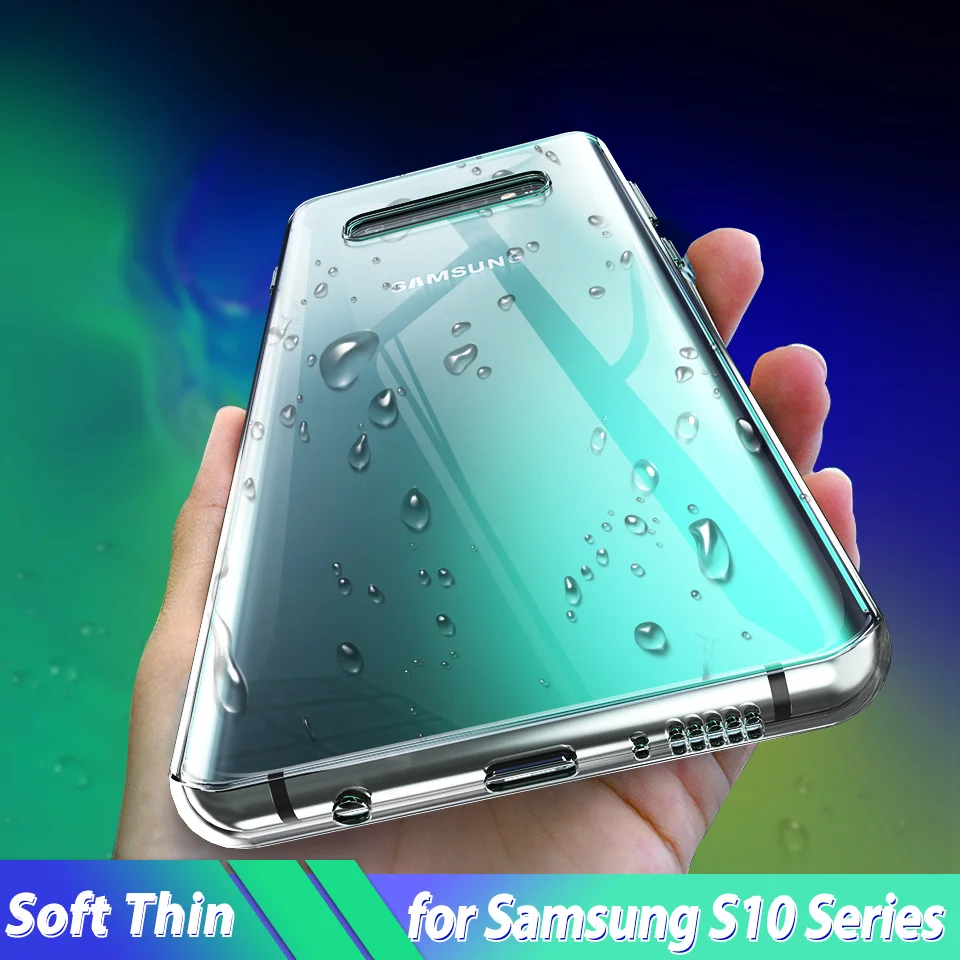 

Silicone Case for Samsung Galaxy S10 Plus S10e S10+ Cover Soft TPU Protective Phone Cover for Samsung Galaxy S10 Plus S10+ Case
