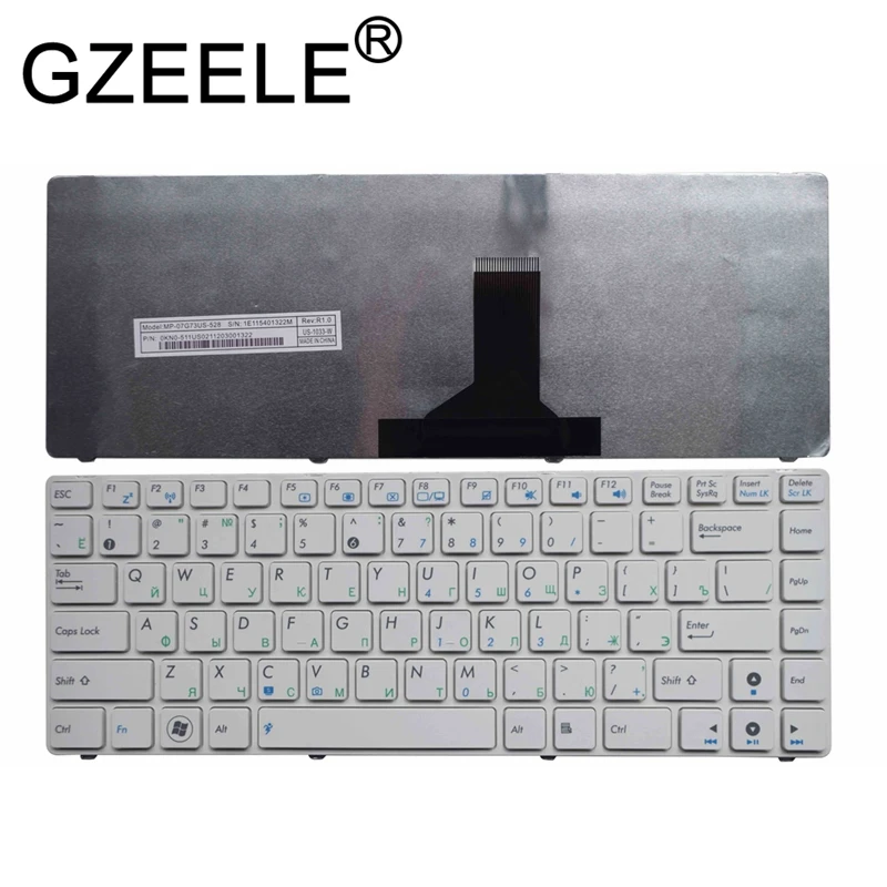  GZEELE Russian RU Keyboard for ASUS UL30VT U30JC U30SD U31F U31JG U31SD U31SG U35F