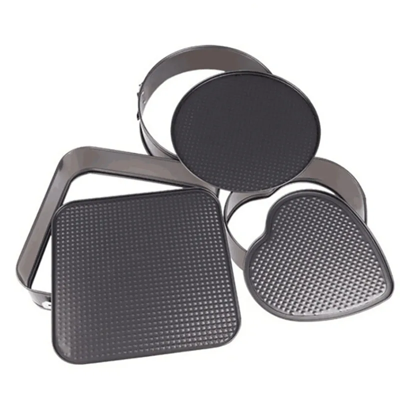

DIY Baking Pastry Tools Split Cake Mold Detachable Lock Non-stick Springform Cake Pan Baking Set Cake Tool JCFMJ95