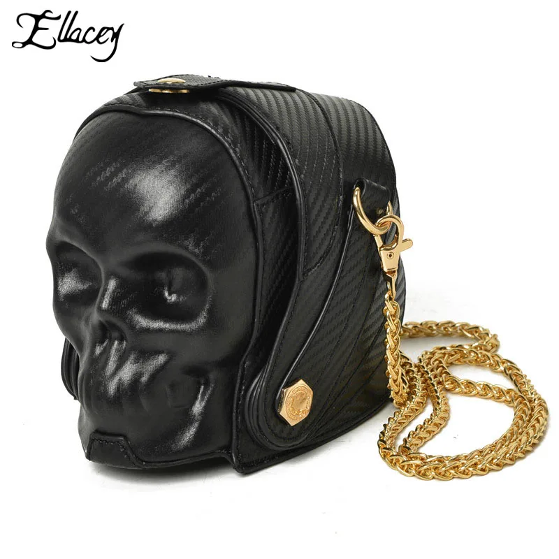 Ellacey Men Women Shoulder Messenger Bags Chain Handbags