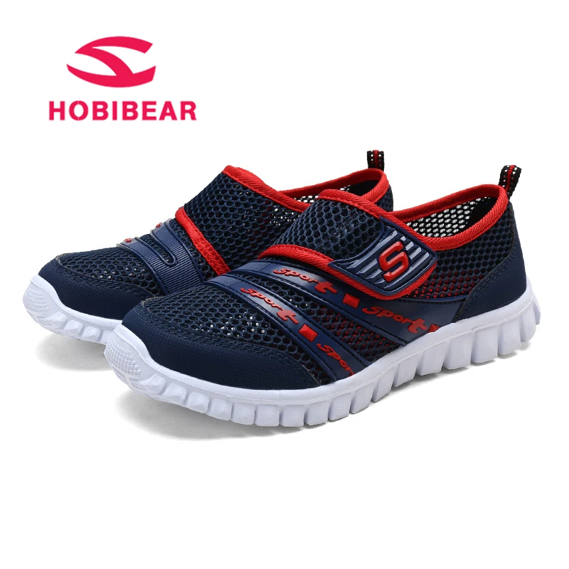 HOBIBEAR الاطفال حذاء كاجوال للأولاد الفتيات الأطفال أحذية رياضية أحذية تنفس المدرسة رياضة الجري خفيفة الوزن chaussure enfant
