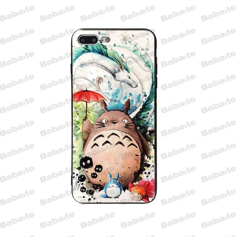 Babaite Studio Ghibli Ghiblies Тоторо Прекрасный Дизайн чехол для телефона Apple iPhone 5 5S SE 6 6S 7 8 Plus X
