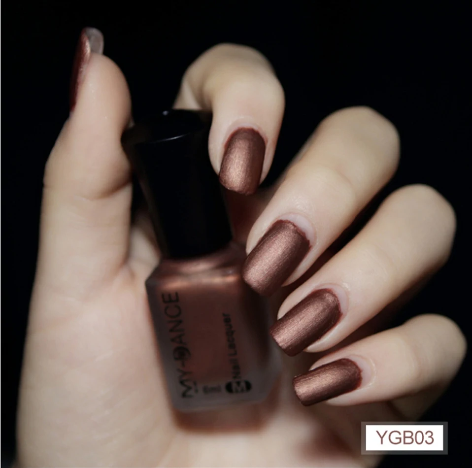 Velvet Scrub Nail Polish Unpeelable Metallic Nail Polish Girl Cute Quick Dry Waterproof Durable Nail High Gloss Nail Polish (5)