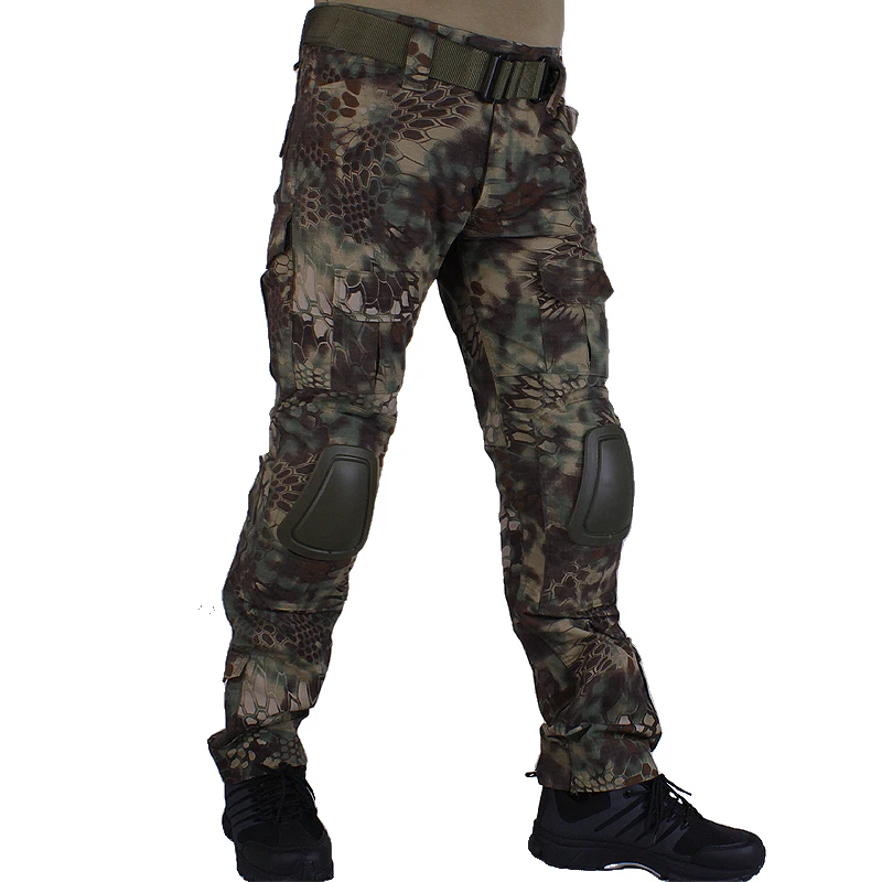 Охотничьи камуфляжные штаны tactische Broek Mandrake MR broek en kniebeschermers militaire игра косплей униформа