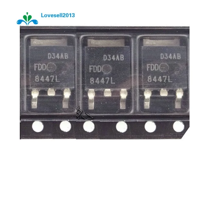 

30 шт. FDD8447L FDD8447L MOSFET N-CH 40V 15.2A DPAK TO252