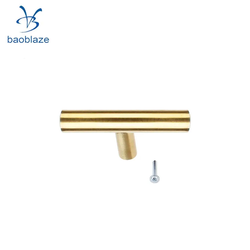 Single/Double Hole Brushed Stainless Steel Cabinet Knobs Pull Door Cupboards Drawers Furniture Handles 50mm/100mm Overall Length