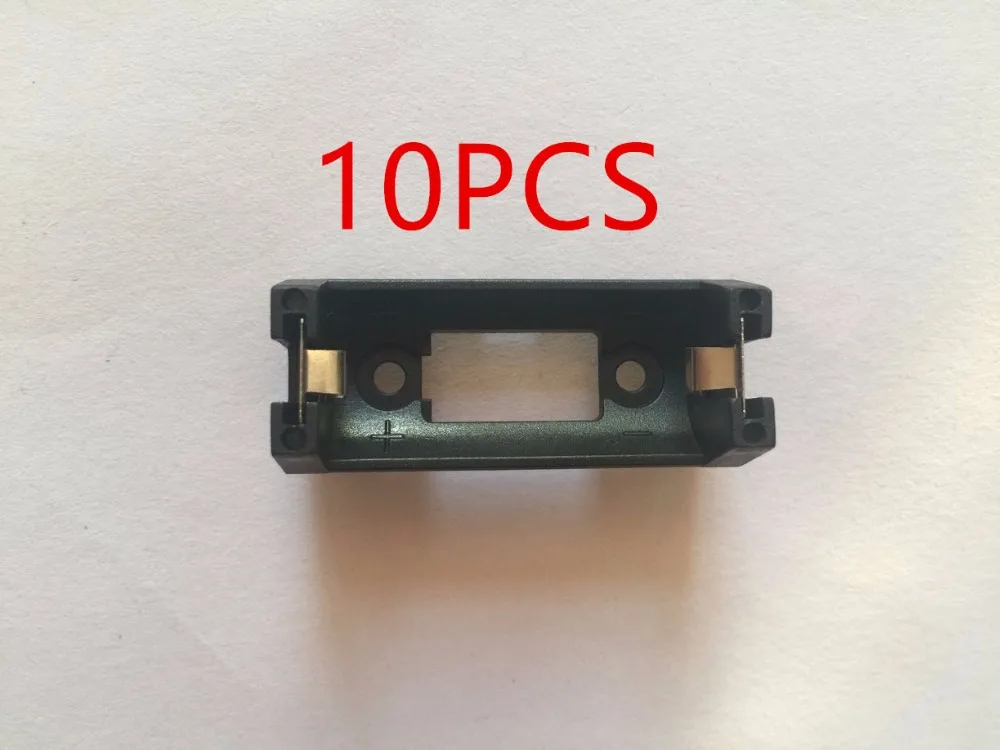 10 Pcs Battery Box Holder Caso Clip Per Cr123 Cr123A Batteria Al Litio