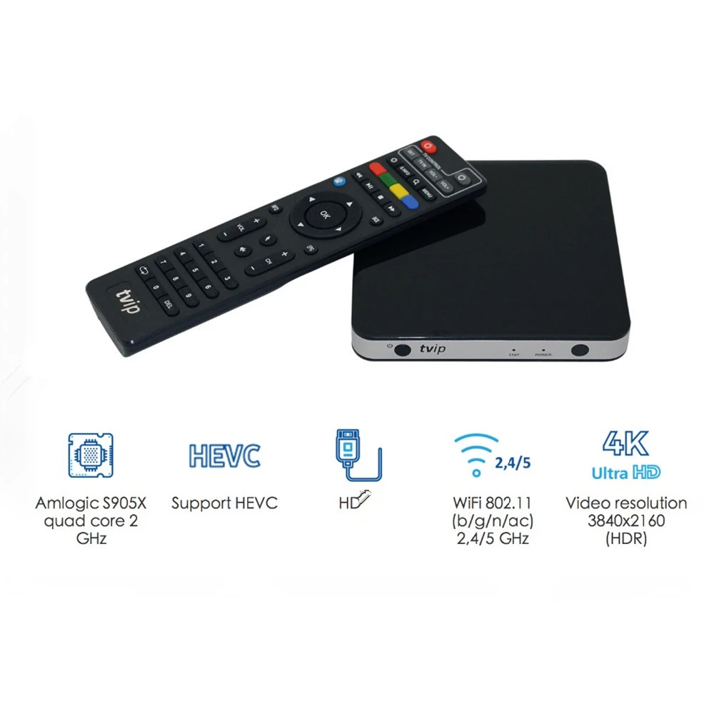 ТВ IP 605 TV S mart Box 2 4G/5GHZ Wifi супер чистый Linux android Поддержка H.265 1080P HD четырехъядерный IP600