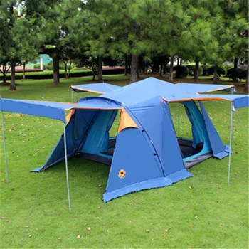 

Samcamel 3-4 Person Large Family Tent Large Camping Tent Sun Shelter Gazebo Beach Tent Awning For Advertising/exhibition