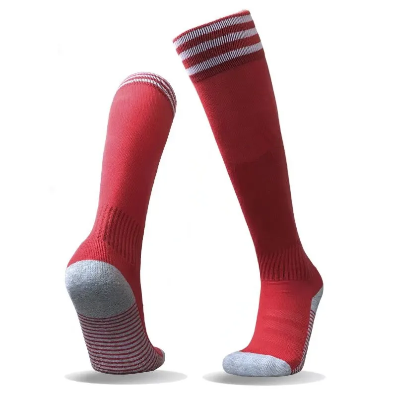 Высококачественные носки для футбола, носки для полотенец, мужские, детские, спортивные, прочные, длинные, для взрослых, утепленные носки для занятий Баскетболом, футболом