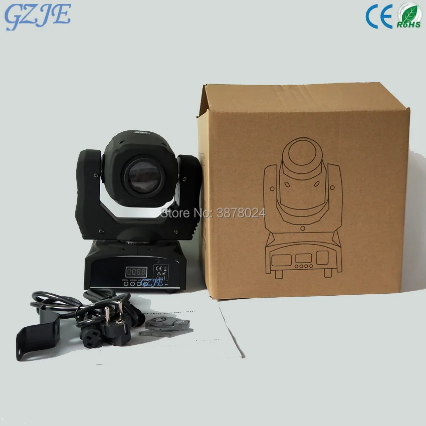 

2pcs/lot Led Beam Moving Head 60W Led Moving Head Spot Light Gobo stage light Dj Lights