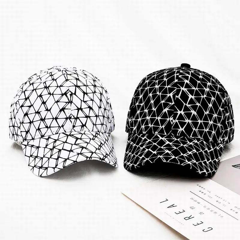 Шляпа Лето корейский стиль квадратная Бейсбольная Шляпа Колледж стиль хип-хоп мода досуг Защита от солнца крутая бейсболка Регулируемая