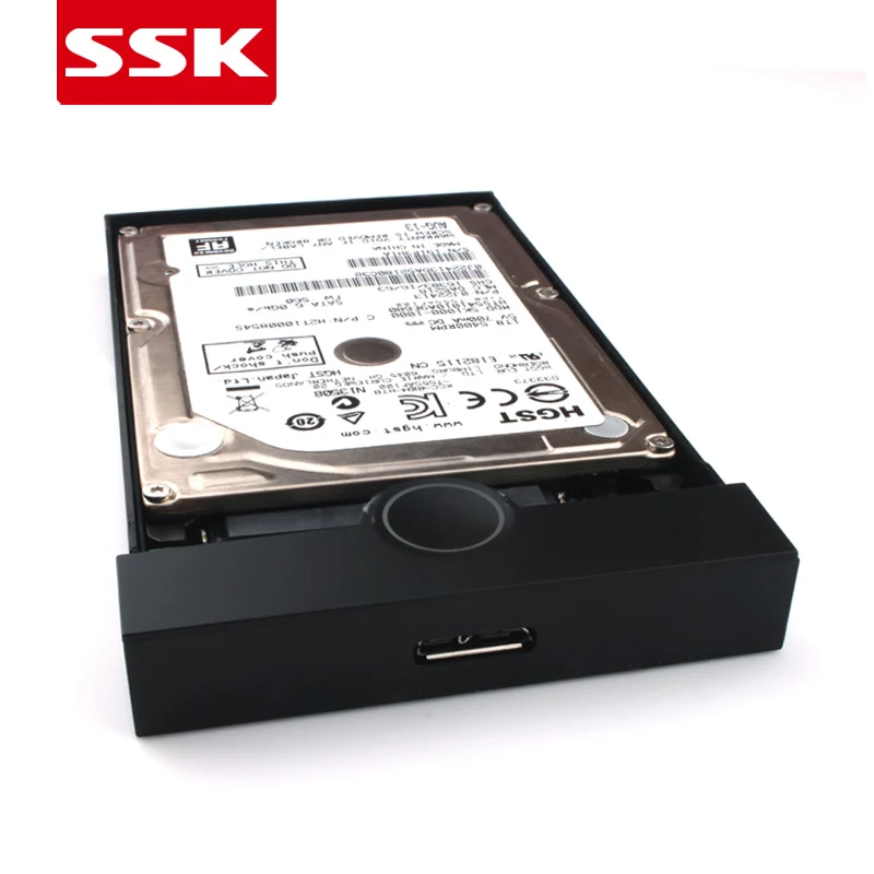 SSK SHE085 алюминиевый сплав USB 3,0 HDD корпус 2,5 дюймов SATA USB HDD чехол жесткий диск коробка внешний жесткий диск USB жесткий диск корпус