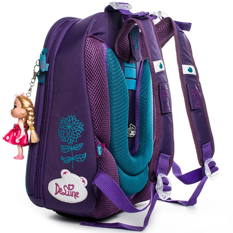 Delune 2018 New European Children School Bags For Girls Boys Backpack Cartoon Mochila Infantil Orthopedic Schoolbag Grade 1-4 Delune 2018 New European Children School Bags For Girls Boys Backpack Cartoon Mochila Infantil Orthopedic Schoolbag Grade 1-4