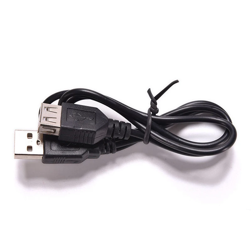 Черный USB 2 0 A к мужскому женскому удлинительному кабелю 1 шт. удлинитель зарядный