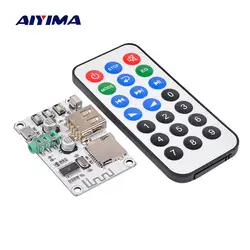 AIYIMA аудио Bluetooth приемника Bluetooth модуль без потерь Bluetooth 4,2 Беспроводной MP3 Flac декодировать Поддержка u-диск карты памяти