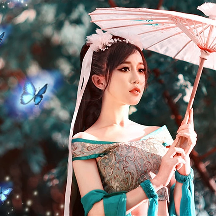 

YuJinQingLuan Spirit костюм феи фотография тематический костюм для женщин