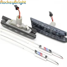 Rockeybright factory price led side marker for BMW E46 led side font b lamp b font
