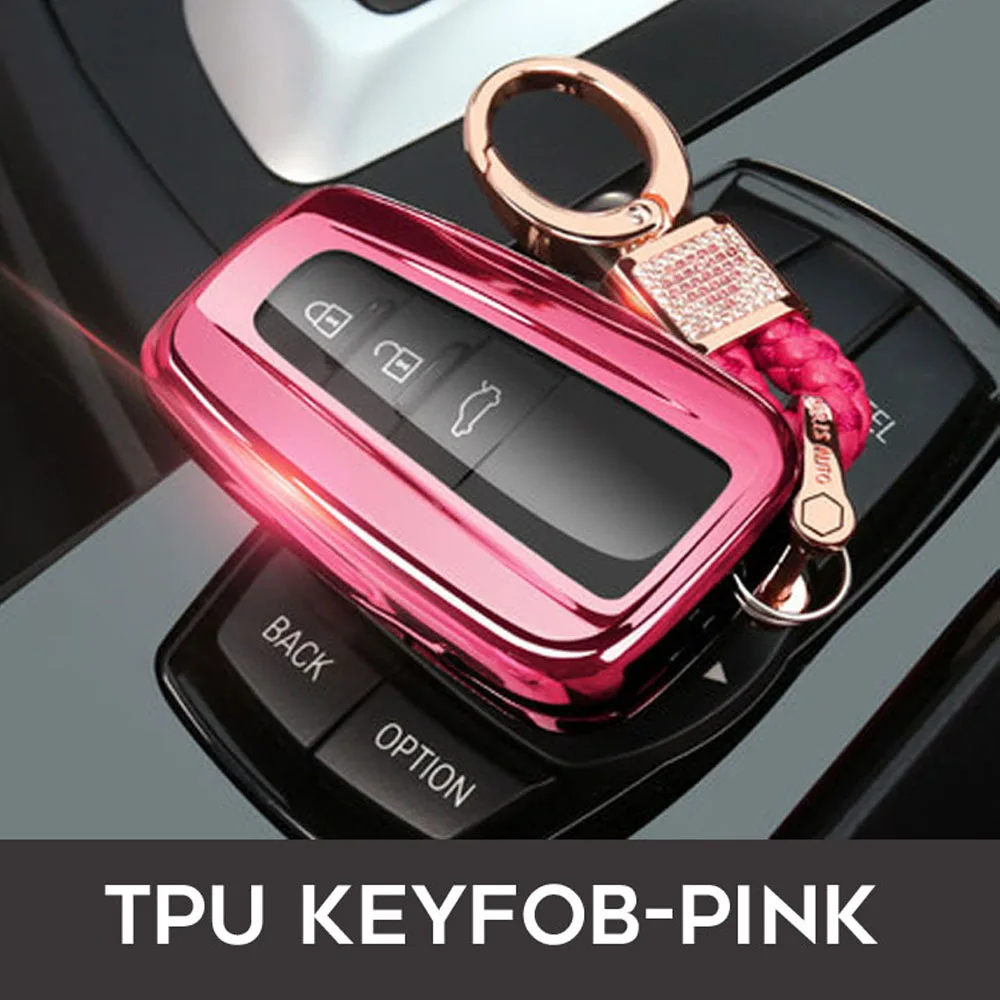 

Key Case For Toyota Camry CHR Corolla RAV4 Avalon Land Cruiser Prado Prius Remote Fob Cover 2 3 4 Button 2017 2018 2019